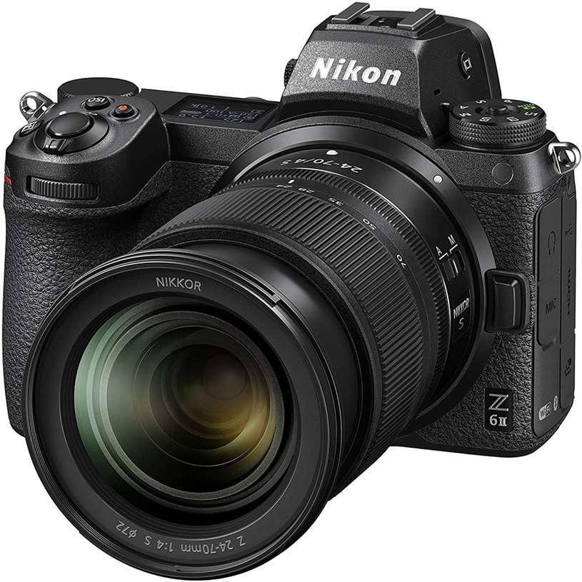Безогледален фотоапарат NIKON Z6 II 24-70 24.5 MPx, WI-FI, MIRRORLESS Безогледален фотоапарат NIKON Z6 II 24-70 24.5 MPx, WI-FI, MIRRORLESS