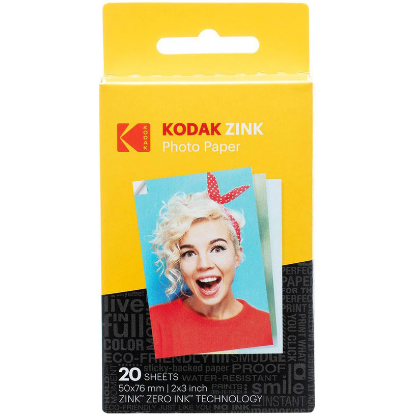 ХАРТ.ЗА KODAK ZINK PAPER 2x3 20 PACK ХАРТ.ЗА KODAK ZINK PAPER 2x3 20 PACK