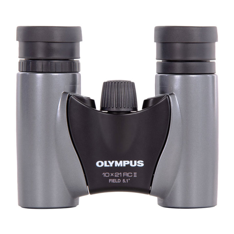 БИНОКЪЛ OLYMPUS 10X21 RC II DARK SILVER БИНОКЪЛ OLYMPUS 10X21 RC II DARK SILVER