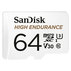 MICRO SD HIGH ENDURANCE 64GB SANDISK MICRO SD HIGH ENDURANCE 64GB SANDISK