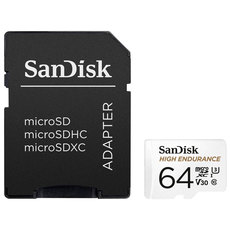 MICRO SD HIGH ENDURANCE 64GB SANDISK MICRO SD HIGH ENDURANCE 64GB SANDISK