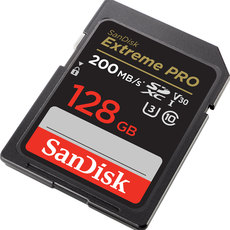 Карта памет SANDISK EXTREME PRO 128GB 200MB V30 КЛАС 10 Карта памет SANDISK EXTREME PRO 128GB 200MB V30 КЛАС 10