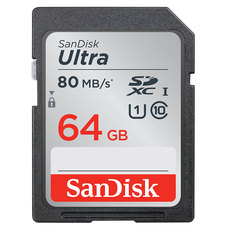Карта памет SANDISK ULTRA 64GB 80MB КЛАС 10 Карта памет SANDISK ULTRA 64GB 80MB КЛАС 10