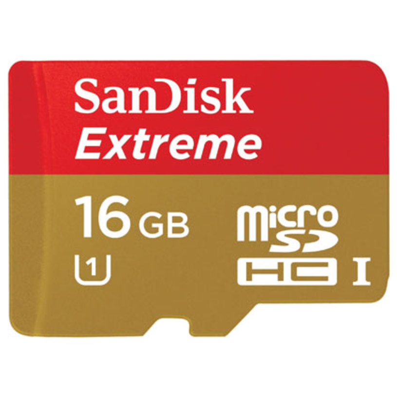 MICRO SD EXTREME 16 GB SANDISK