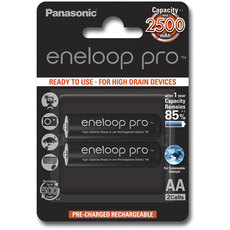 RECHARGEABLE BATTERIES PANASONIC ENELOOP PRO AA 2450mAh RECHARGEABLE BATTERIES PANASONIC ENELOOP PRO AA 2450mAh