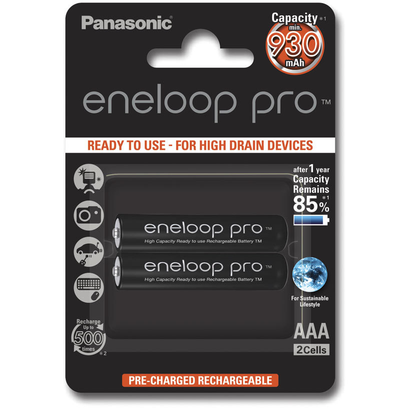 АКУМУЛАТОРНИ БАТЕРИИ PANASONIC ENELOOP PRO AAA 930 mAh АКУМУЛАТОРНИ БАТЕРИИ PANASONIC ENELOOP PRO AAA 930 mAh