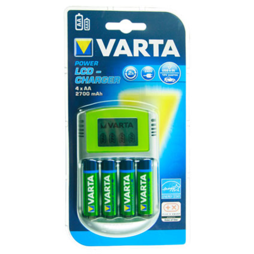 CH.VARTA  POWER LCD 4x2500 MAH