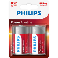 БАТ PHILIPS LR20P2B/10 Dx2 POWERLIFE БАТ PHILIPS LR20P2B/10 Dx2 POWERLIFE