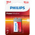 БАТ PHILIPS 6LR61P1B/10 9V POWERLIFE БАТ PHILIPS 6LR61P1B/10 9V POWERLIFE