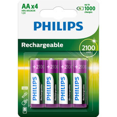 АКУМУЛАТОРНИ БАТЕРИИ PHILIPS АА R6B4A210/10 2100mAh АКУМУЛАТОРНИ БАТЕРИИ PHILIPS АА R6B4A210/10 2100mAh