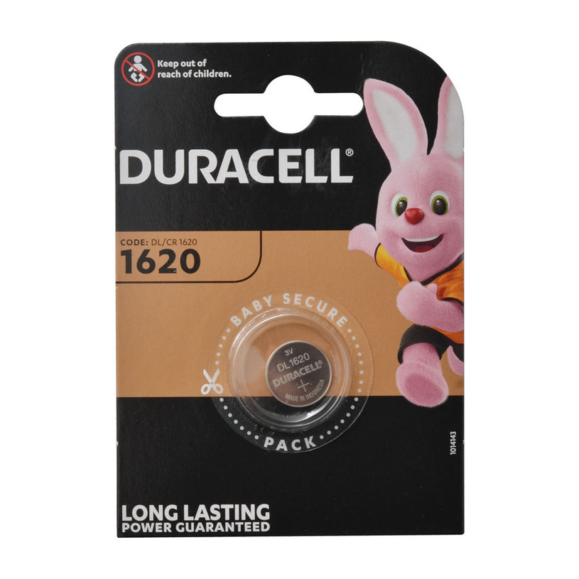 БАТЕРИЯ DURACELL CR1620 БАТЕРИЯ DURACELL CR1620