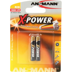 ANSMANN LR61 AAAA 1.5V 2БР. ANSMANN LR61 AAAA 1.5V 2БР.