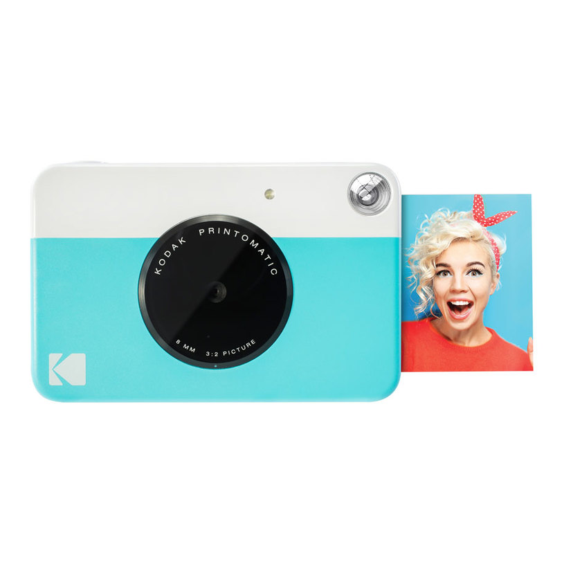 Фотоапарат за моментни снимки KODAK PRINTOMATIC ZINK BLUE Фотоапарат за моментни снимки KODAK PRINTOMATIC ZINK BLUE