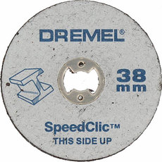 METAL CUTTING DISC 5 PCS DREMEL 38x1.12 METAL CUTTING DISC 5 PCS DREMEL 38x1.12