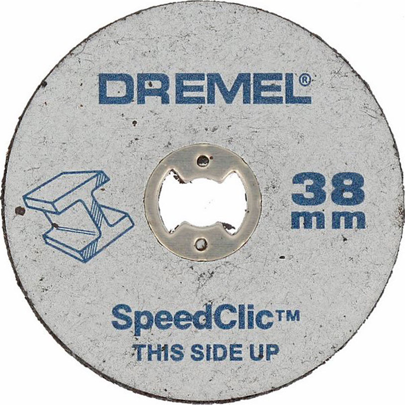 ДИСК ЗА РЯЗАНЕ НА МЕТАЛ 5 БРОЯ DREMEL 38x1.12 ДИСК ЗА РЯЗАНЕ НА МЕТАЛ 5 БРОЯ DREMEL 38x1.12