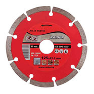 ДИАМАНТЕН ДИСК ЗА РЯЗАНЕ НА НЕМЕТАЛ RAIDER 125x2x22.23 ДИАМАНТЕН ДИСК ЗА РЯЗАНЕ НА НЕМЕТАЛ RAIDER 125x2x22.23
