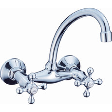 WALL MIXER FOR THE KITCHEN INTER CERAMIC РЕТРО WALL MIXER FOR THE KITCHEN INTER CERAMIC РЕТРО