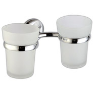 ЧАША ЗА ЧЕТКИ ЗА ЗЪБИ ДВОЙНА INTER CERAMIC ALBA ЧАША ЗА ЧЕТКИ ЗА ЗЪБИ ДВОЙНА INTER CERAMIC ALBA