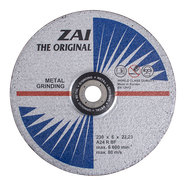 METAL GRINDING DISC ZAI 230х6х22.23 METAL GRINDING DISC ZAI 230х6х22.23