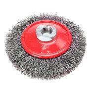 WIRE BRUSH FOR ANGLE GRINDE Ф 100 VERTO WIRE BRUSH FOR ANGLE GRINDE Ф 100 VERTO