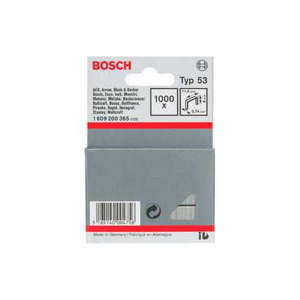 STAPLE SET 1000 PCS. BOSCH 1000 БРОЯ STAPLE SET 1000 PCS. BOSCH 1000 БРОЯ
