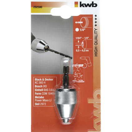 KEYLESS CARTRIDGE KWB KEYLESS CARTRIDGE KWB