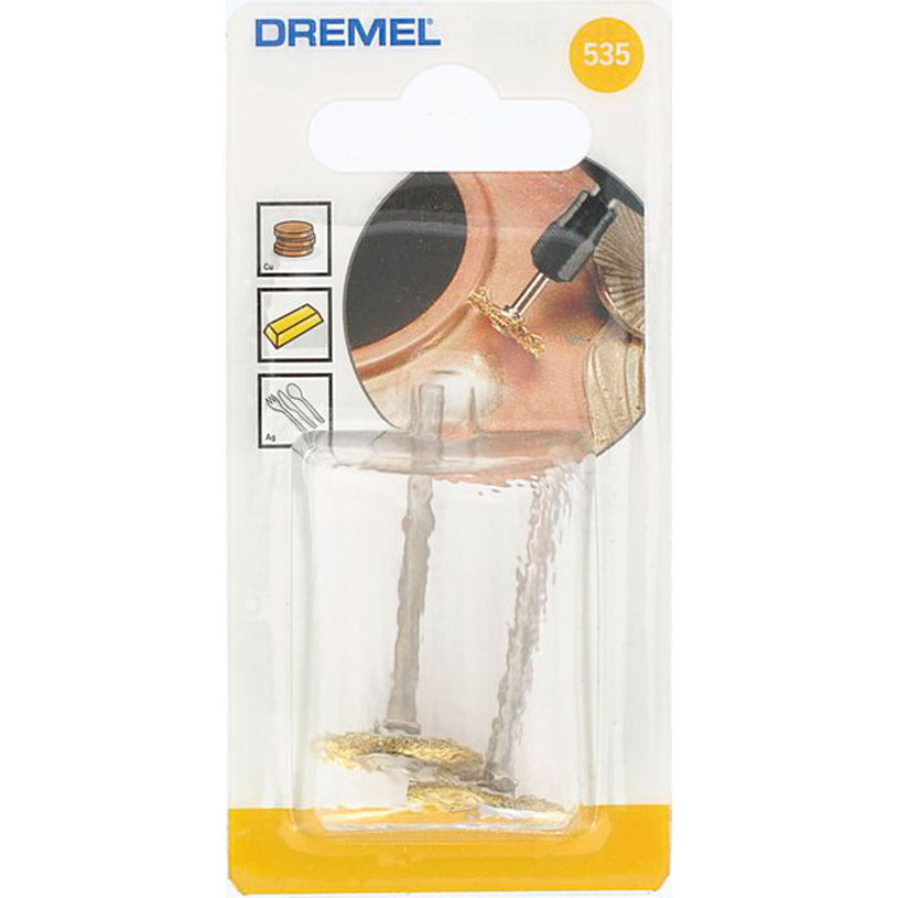 МЕСИНГОВА ЧЕТКА 2 БР. DREMEL МЕСИНГОВА ЧЕТКА 2 БР. DREMEL