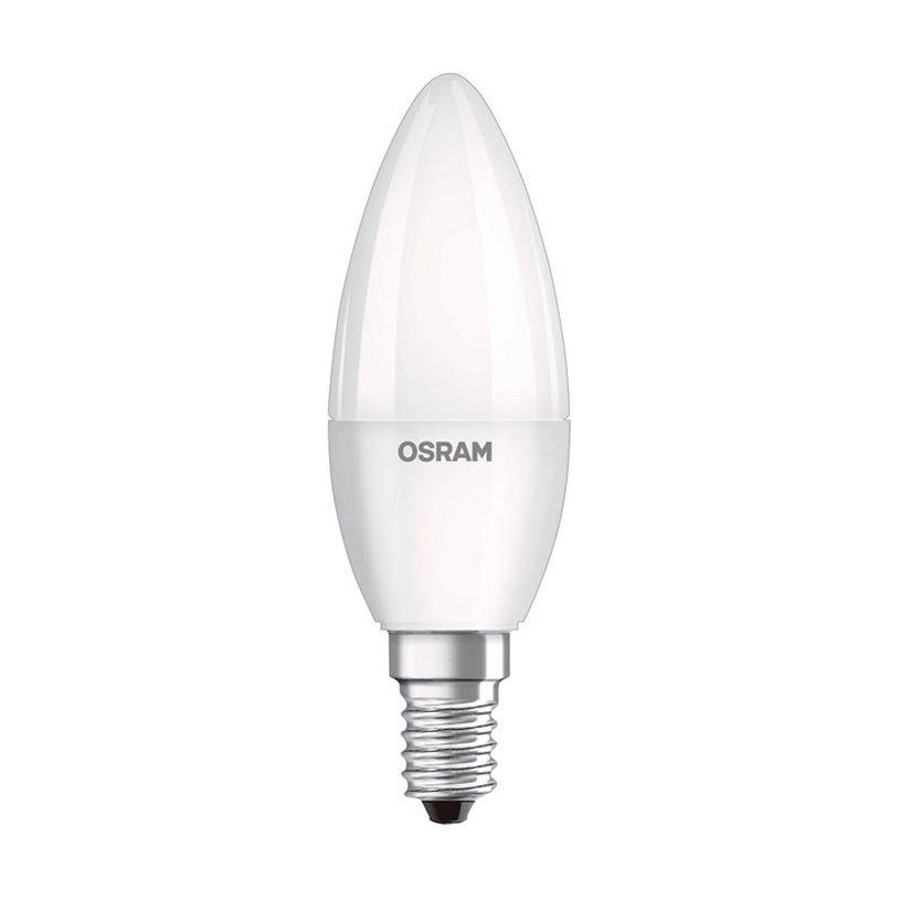 Светодиодна LED крушка OSRAM E14 5.7W 2700K 470LM СВЕЩ Светодиодна LED крушка OSRAM E14 5.7W 2700K 470LM СВЕЩ