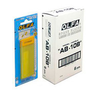 SPARE BLADE FOR MODEL KNIFE 10 PCS. 9 MM OLFA AB 10B SPARE BLADE FOR MODEL KNIFE 10 PCS. 9 MM OLFA AB 10B