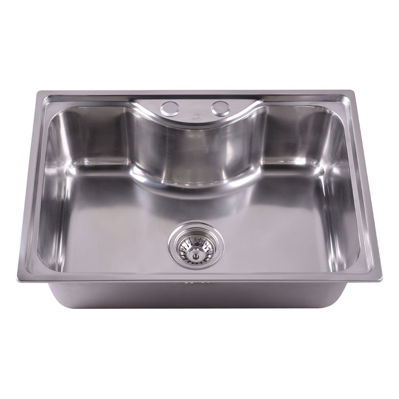 KITCHEN SINK INTER CERAMIC ICK 6545 65Х45Х20 СМ. KITCHEN SINK INTER CERAMIC ICK 6545 65Х45Х20 СМ.
