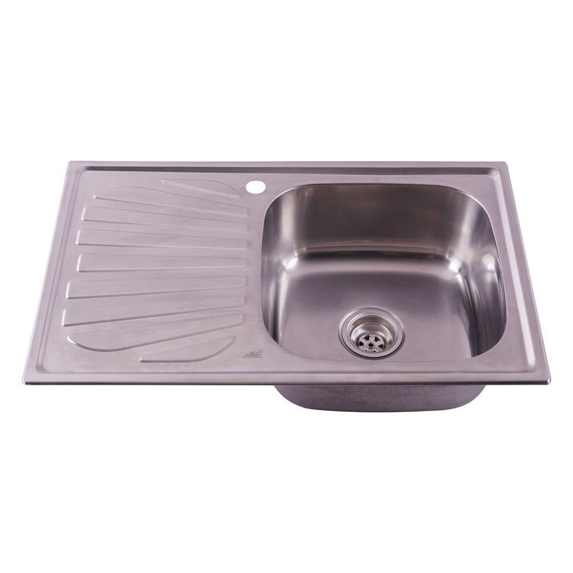 KITCHEN SINK INTER CERAMIC 8022L ТЕМПИКО ЛЯВА 80Х50Х22 СМ KITCHEN SINK INTER CERAMIC 8022L ТЕМПИКО ЛЯВА 80Х50Х22 СМ