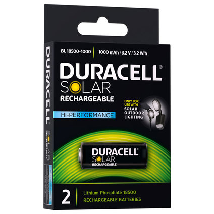 ***Duracell батерия 18500/1000 mA 2бр.