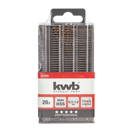 20 METAL DRILL BIT SET KWB 20 БРОЯ 20 METAL DRILL BIT SET KWB 20 БРОЯ