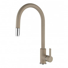 MIXER FOR KITCHEN WITH PULL-OUT S INTER CERAMIC С ГРАНИТНО ПОКРИТИЕ БЕЖОВ MIXER FOR KITCHEN WITH PULL-OUT S INTER CERAMIC С ГРАНИТНО ПОКРИТИЕ БЕЖОВ