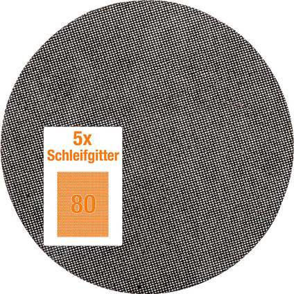 MESH SANDPAPER 5 PCS. KWB P 80 MESH SANDPAPER 5 PCS. KWB P 80