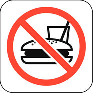 STICKER 12 X 12 CM PREVENTA "БЕЗ ХРАНИ И НАПИТКИ" STICKER 12 X 12 CM PREVENTA "БЕЗ ХРАНИ И НАПИТКИ"