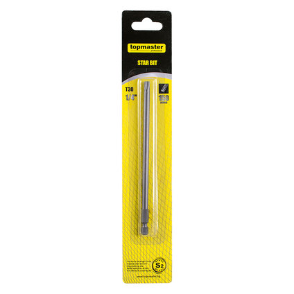 BIT 1/4 T30 L 150 MM TOPMASTER BIT 1/4 T30 L 150 MM TOPMASTER