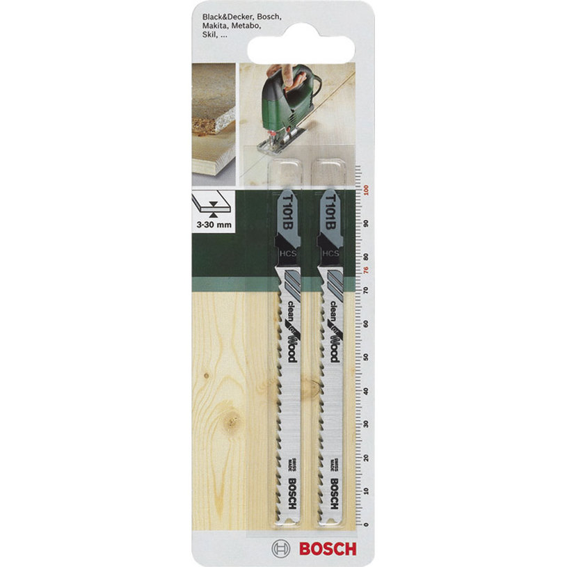 JIGSAW BLADE 2 PCS. BOSCH T101B JIGSAW BLADE 2 PCS. BOSCH T101B