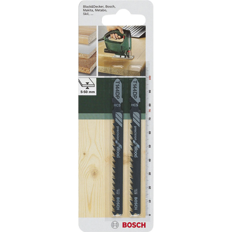 JIGSAW BLADE 2 PCS. BOSCH T144DP JIGSAW BLADE 2 PCS. BOSCH T144DP