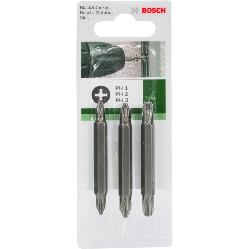К-Т ДВУСТРАННИ БИТОВЕ BOSCH PH/PH К-Т ДВУСТРАННИ БИТОВЕ BOSCH PH/PH