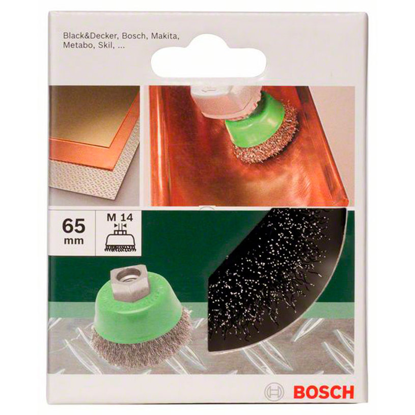 ТЕЛЕНА ЧЕТКА ЗА ЪГЛОШЛАЙФ BOSCH 65 мм ТЕЛЕНА ЧЕТКА ЗА ЪГЛОШЛАЙФ BOSCH 65 мм