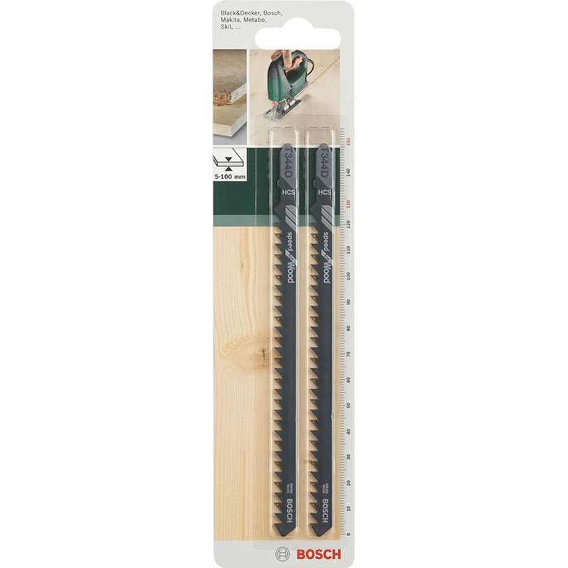 JIGSAW BLADE 2 PCS. BOSCH T344D JIGSAW BLADE 2 PCS. BOSCH T344D