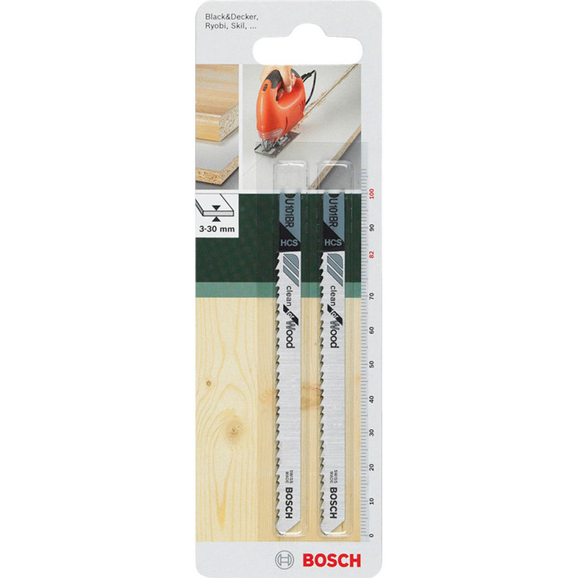 JIGSAW BLADE 2 PCS. BOSCH U101BR JIGSAW BLADE 2 PCS. BOSCH U101BR