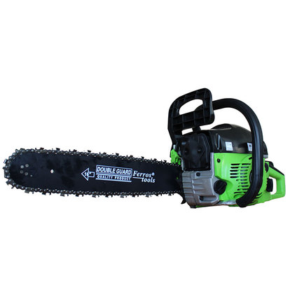 Моторен трион FERROS TOOLS 52.0 см3, 3.00 КС, ДЪЛЖИНА НА ШИНАТА 40.00 см Моторен трион FERROS TOOLS 52.0 см3, 3.00 КС, ДЪЛЖИНА НА ШИНАТА 40.00 см