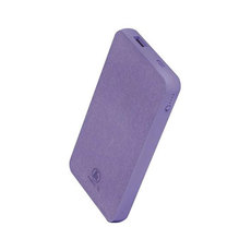 EXTERNAL BATTERY HAMA Fabric 10 10000 mAh 201659 LILAC EXTERNAL BATTERY HAMA Fabric 10 10000 mAh 201659 LILAC