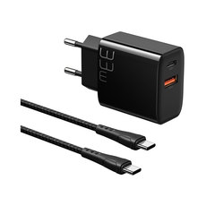 ЗАРЯДНО 220V XMART PD 33W+TYPE C BLACK ЗАРЯДНО 220V XMART PD 33W+TYPE C BLACK