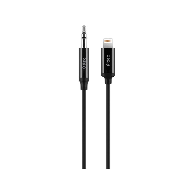 КАБЕЛ TTEC LIGHTNING - 3.5 mm 1 m КАБЕЛ TTEC LIGHTNING - 3.5 mm 1 m