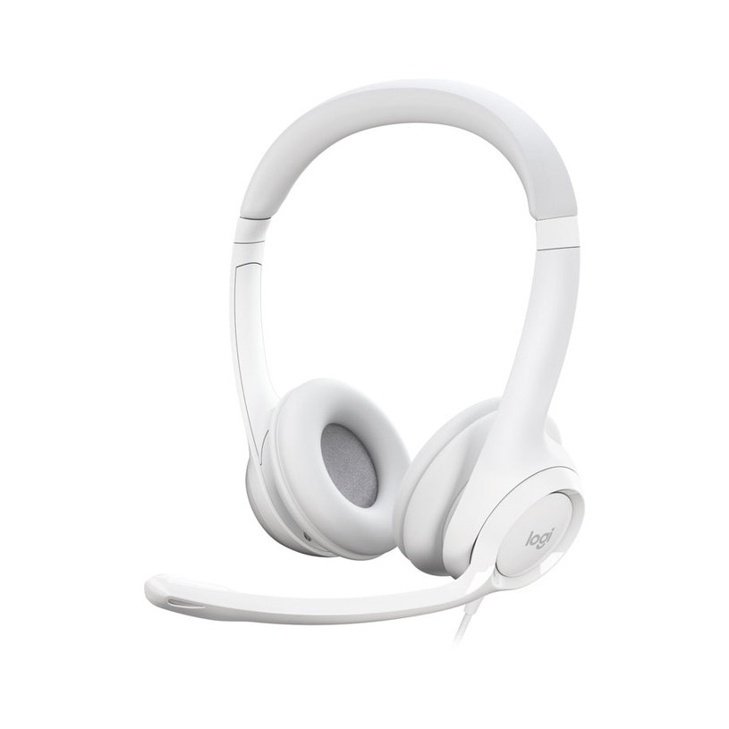 Headphones LOGITECH H390 USB Off-white 981-001286 Headphones LOGITECH H390 USB Off-white 981-001286