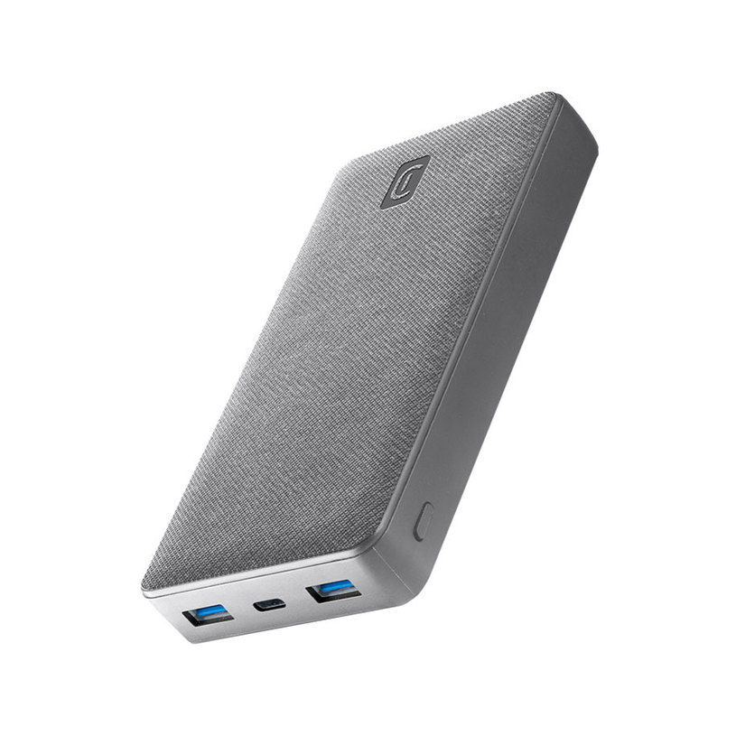 ВЪНШНА БАТЕРИЯ CELLULAR LINE SHADE 20000 mAh 65W GREY ВЪНШНА БАТЕРИЯ CELLULAR LINE SHADE 20000 mAh 65W GREY