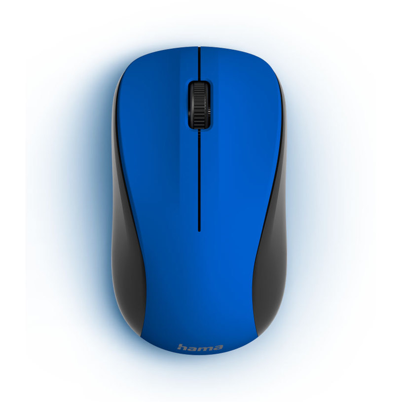 Wireless Mouse with silent buttons HAMA MW-300 V2 173021 BLUE Wireless Mouse with silent buttons HAMA MW-300 V2 173021 BLUE